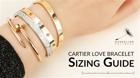 cartier bracelet small wrist|cartier bracelet size chart.